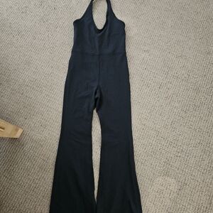 Aritzia Black Halter Jumpsuit